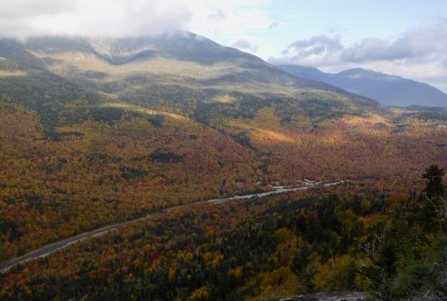 Pinkham Notch in autumn colors