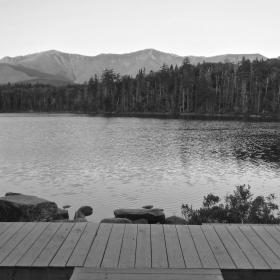 Evening on Lonesome Lake